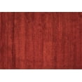 thumbnail image 1 of Ahgly Company Indoor Rectangle Abstract Orange Contemporary Area Rugs, 2' x 5', 1 of 1