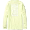 thumbnail image 2 of Victoria's Secret Pink Campus Long-Sleeve Pocket Tee Color Yellow/Lemon Size XSmall NWT, 2 of 2