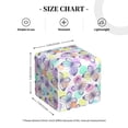 thumbnail image 4 of Logiee Tissue Box Cover 5X5X5'' PU Leather Tissue Holder Square Tissue Cube Box Organizer for Bathroom Vanity Countertop,Car,Night Stands,Office,Home,Kitchen (Butterflies on Polka Dots), 4 of 8