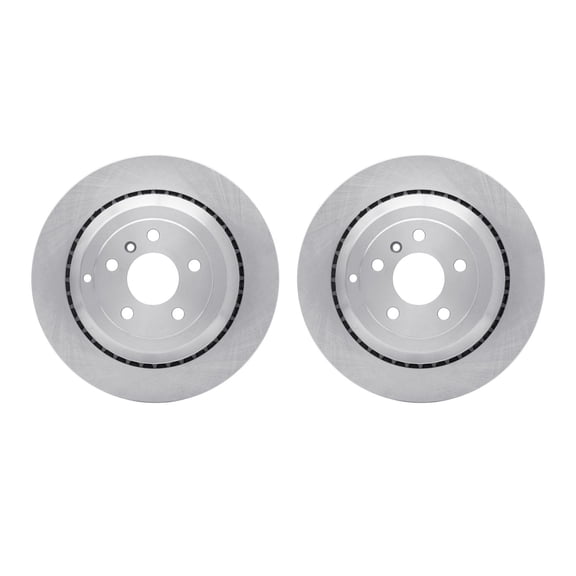 Dynamic Friction Company Rear Brake Rotors 6002-63086