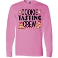 thumbnail image 3 of Inktastic Christmas Cookie Tasting Crew with Holiday Cookies Long Sleeve T-Shirt, 3 of 5