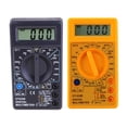 thumbnail image 4 of Multímetro resistencia corriente y voltaje pantalla LCD LED digital DT-830B [Los productos entrantes se empaquetan en bolsas burbujas] (Negro), 4 of 4