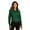 Dark Green, variant on Port Authority Long Sleeve Collared Solid Button-Up Shirt (Women's) 1 Pack