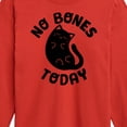 thumbnail image 3 of No Bones Today Melty Cat  - Toddler And Youth Long Sleeve Graphic T-Shirt, 3 of 6