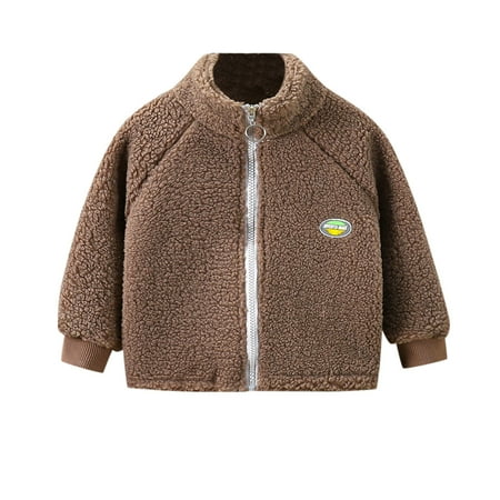 

Kids Child Toddler Baby Boys Girls Solid Long Sleeve Patchwork Letter Winter Coats Jacket Outer Outwear Outfits Clothes Boys Winter Coat 2t 6t Boys Coat