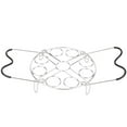 thumbnail image 1 of With Handle Durable Steamer Rack,  Steamer Shelf, For Restaurant Kitchen Accessory Silver Home, 1 of 8