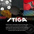 thumbnail image 6 of STIGA Carbon+ Ping Pong Paddle  7-ply Extra Light Carbon Fiber Blade  2mm Premium Sponge  Concave Pro Handle for Exceptional Grip  Performance Table Tennis Racket for Tournament-Level Play Red, 6 of 6