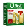 Curad Plastic Bandages Assorted Sizes, 80 ea (Pack of 2)