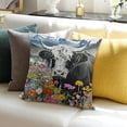 thumbnail image 3 of BANET Farm Scottish Bull Throw Pillow Case Animal Cushion Case for Home Couch Bed Sofa Decor 18x18in, 3 of 5