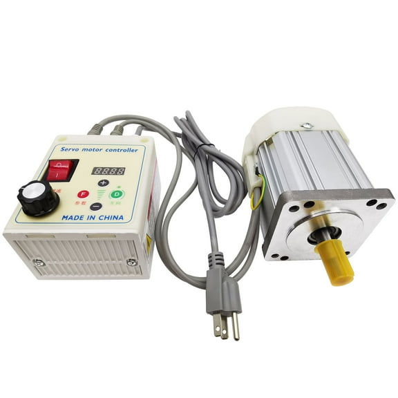 110V Brushless Servo Motor Set Lathe Motor Controller Driver 1100W