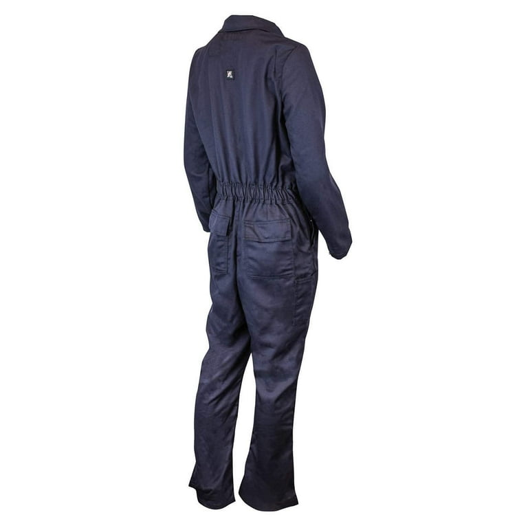 Neese 292 VU7LCANV S 7 oz Womens Ultra Soft FR Coverall Navy Small Walmart