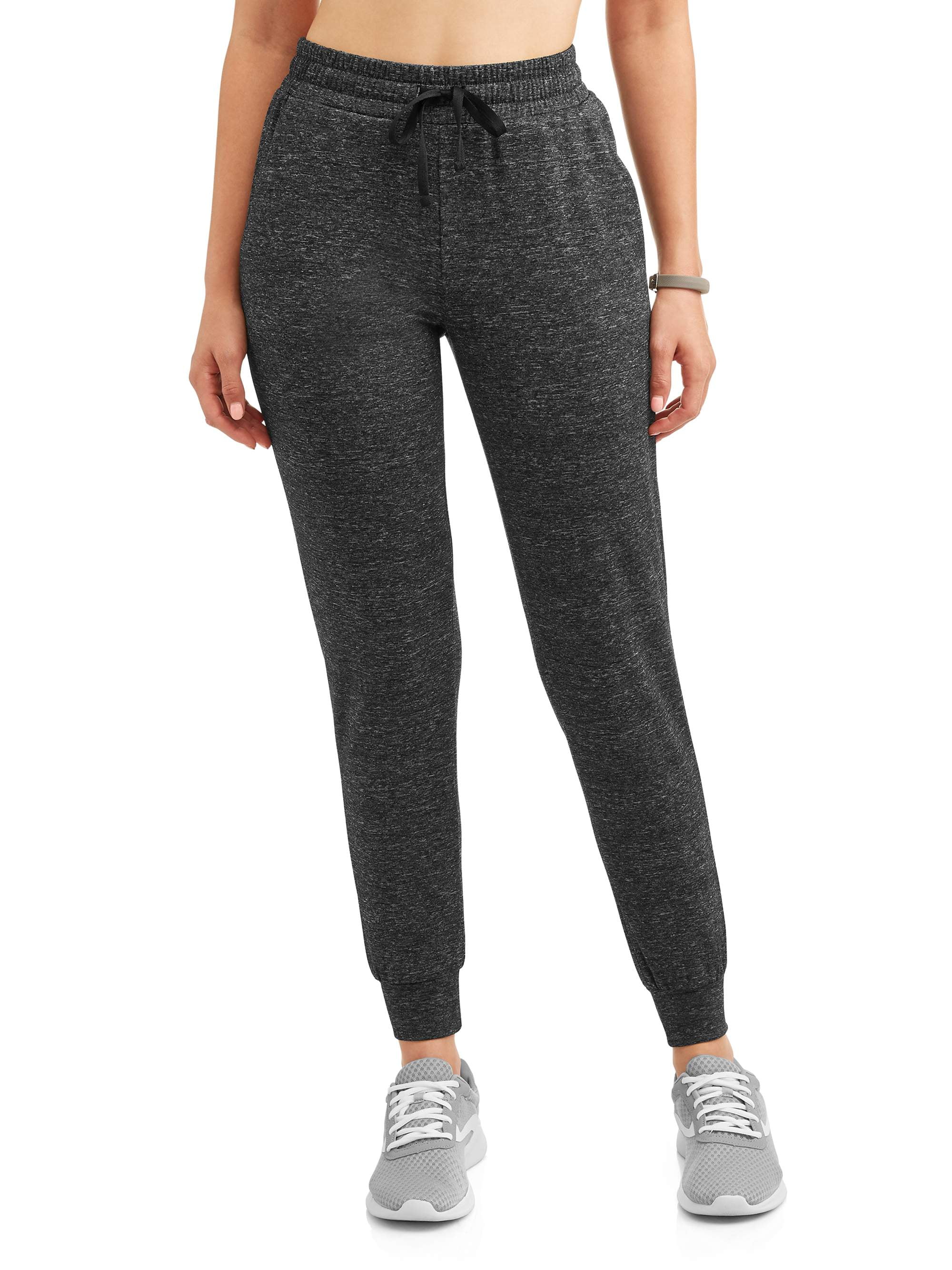 Cascade Blue Women's Core Active Tech Fleece Jogger Pant with Front ...