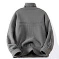 thumbnail image 4 of Men's Thickened Turtleneck Knit Pullover Sweater Winter Long Sleeve Heavyweight Warm, 4 of 4