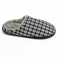 thumbnail image 5 of Gold Coast Men's Cozy Memory Foam Plaid Slippers, Large (10-11), 5 of 5