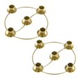 thumbnail image 1 of Advent Wreath Candle Holder, Round Advent Candle Holders 2pcs, 1 of 5