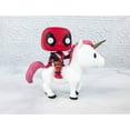 thumbnail image 4 of Funko Pop! Marvel Collectores Crops - Deadpool On Unicorn - Pop! Rides 36, 4 of 5
