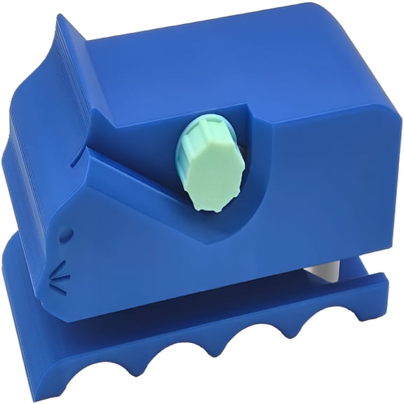 EXLEAF Cardboard Cutter for Cat Scratchers,Diy Cardboard Cutting Tool,Handheld Cardboard Cutting Tools for Making Cat Scratching Board Cat Bed(Blue)