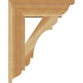 thumbnail image 3 of Ekena Millwork 4"W x 16"D x 20"H Olympic Traditional Rough Sawn Bracket, Western Red Cedar, 3 of 4