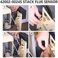 thumbnail image 3 of 42002-0024S Stack Flue Sensor Replacement for Pentair Sta-Rite MasterTemp Max-E-Therm Pool and Spa Heater Electrical Systems SR200 SR333 SR400, 3 of 5