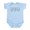 Sky Blue, variant on CafePress - Kitesurfing Infant Bodysuit - Baby Light Bodysuit, Size Newborn - 24 Months
