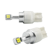 Cree 2800lm 50W 7443 T20 LED 6000K White Reverse Brake High Power Light Bulbs