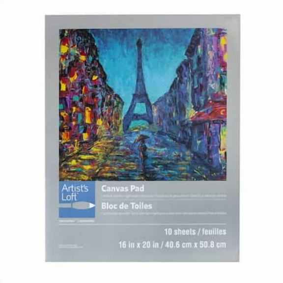 9 Pack: Canvas Pad by Artist's Loft Necessities - 16" x 20"