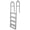 White, variant on Snap-Lock Swimming Pool Deck Ladder Model SLD Taupe