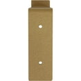 thumbnail image 5 of Ekena Millwork 2"W x 8"D x 6 3/4"H Steel Truss Shelf Bracket, Hammered Gold, 5 of 11