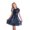 Navy Blue, variant on inhzoy Woman Short Sequin Weeding Party Bridesmaid Dress