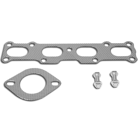 DNA Motoring GKTSET-MM8918L For 1994 to 1998 Mazda Miata 1.8L Aluminum Exhaust Manifold Header Gasket Set 95 96 97