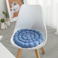 thumbnail image 5 of Chair Cushion,Thickened Soft Lamb Fleece Cushion for Office Seat Cushion Window Seat,Home Decor(Blue), 5 of 6