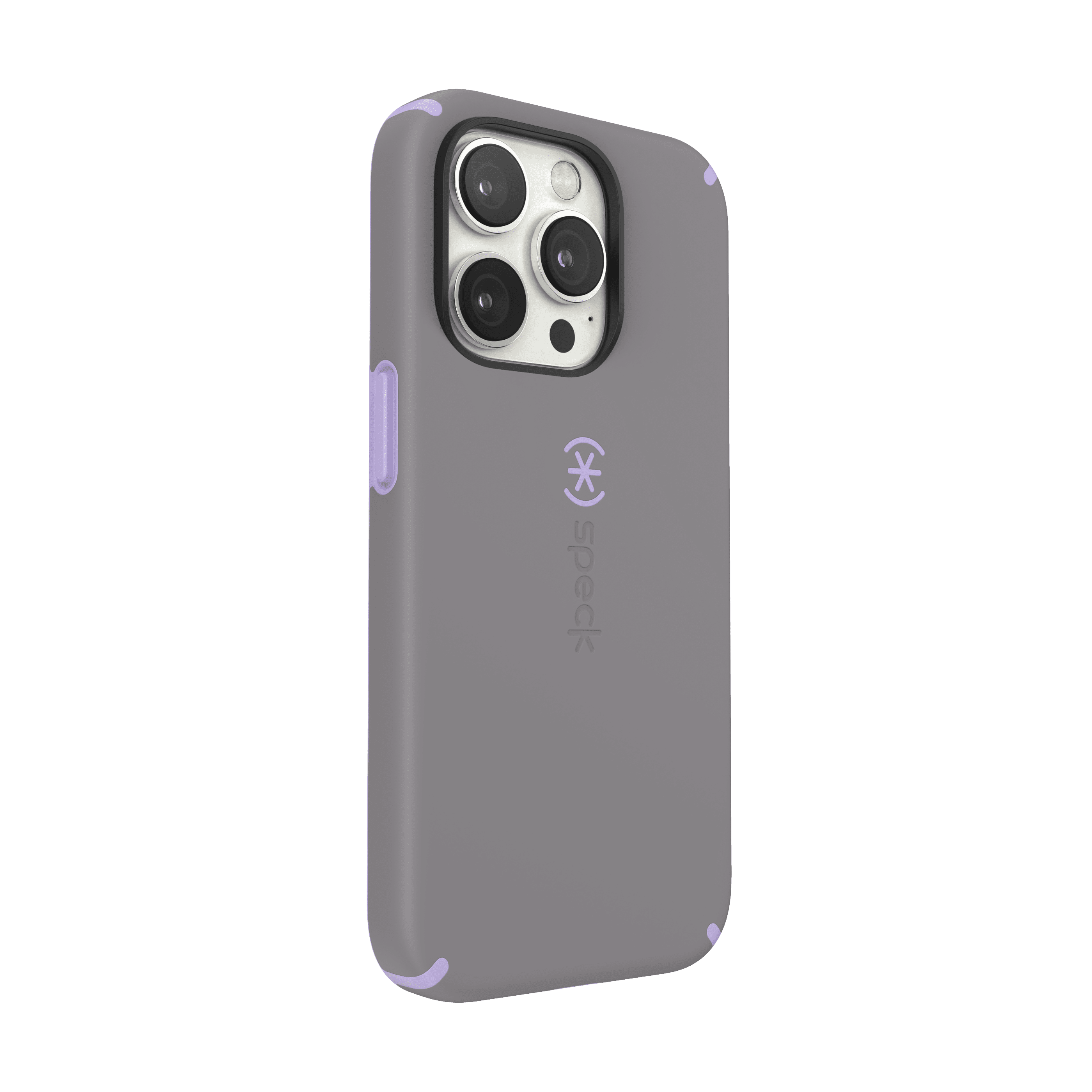 Speck iPhone 14 Pro CandyShell Pro Case in Grey and Purple