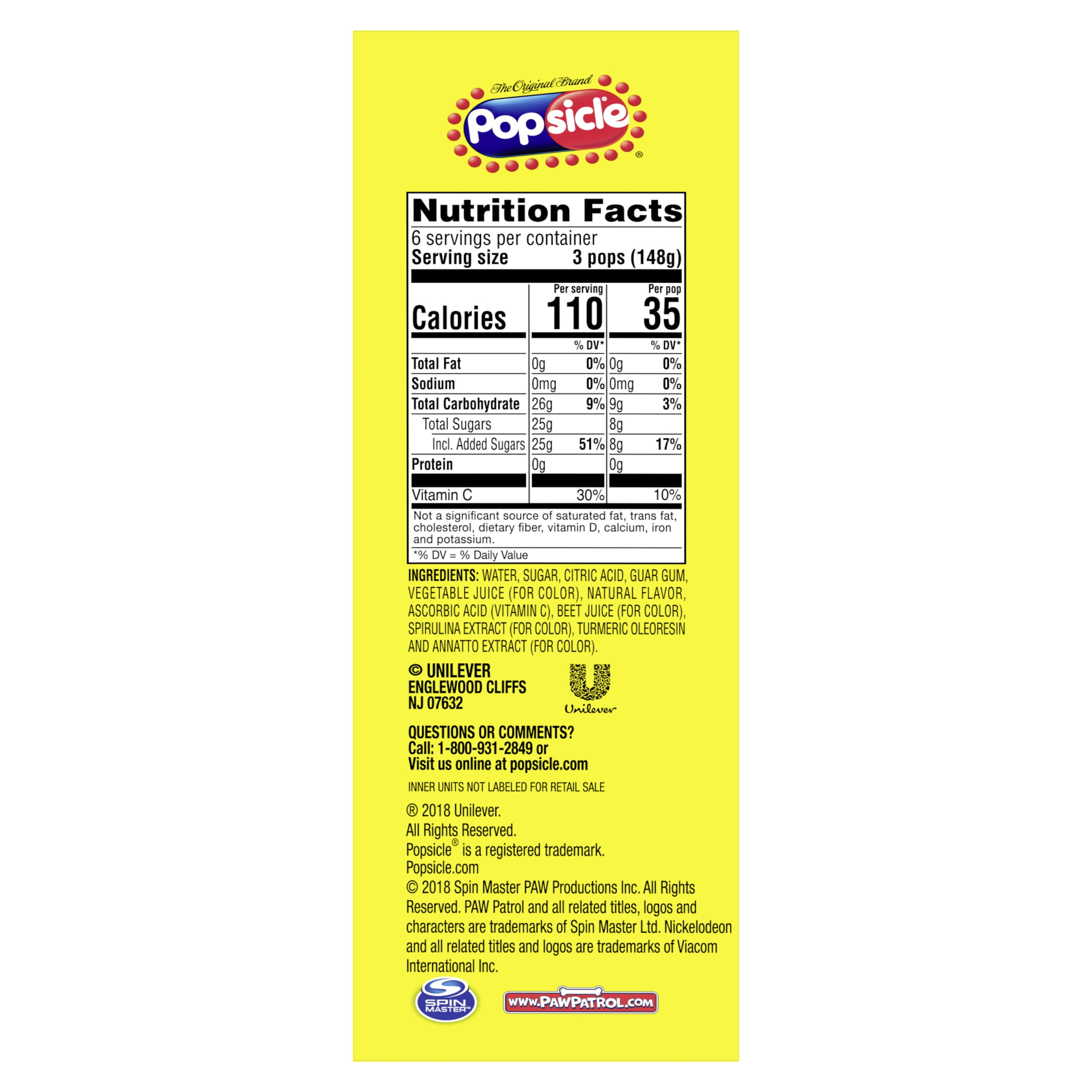 paw patrol popsicles