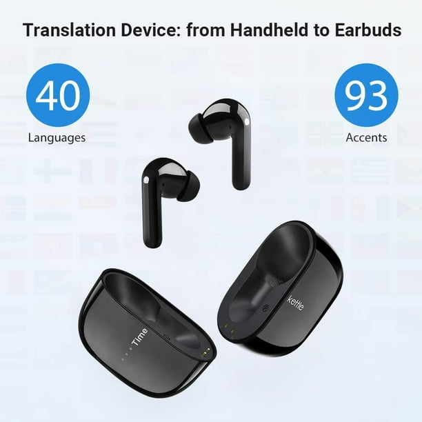 Timekettle M3 Language Translator Earbuds, Two-Way Translator