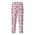 thumbnail image 2 of Disketp Flower Butterfly for Teenagers' Pajama Pants ,Lounge Pants Teen joggers Ideal for Home, School, or Sports-Medium, 2 of 6