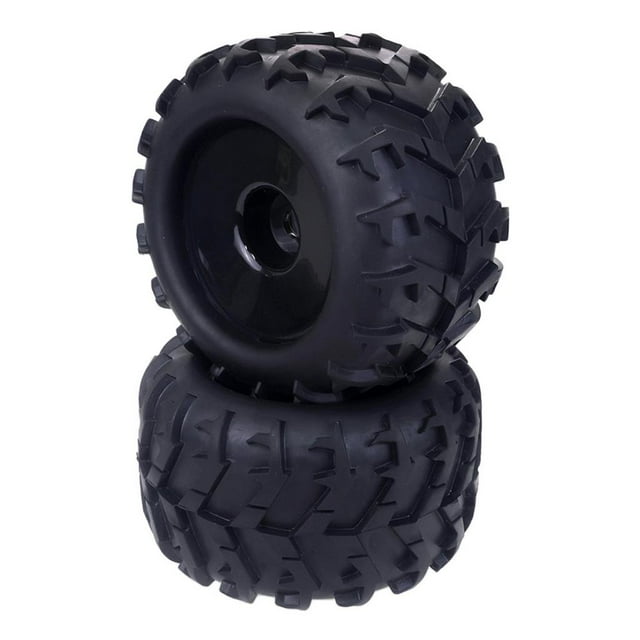 2Pc 5.9" Dia Rubber Wheel Tire Tyres for HSP RC Truck