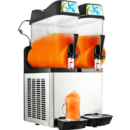 

BENTISM Commercial Slushie Machine 24L Granita Slush Maker Slushy Juice