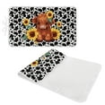 thumbnail image 2 of ZIATUBLES Highland Cow Sunflower Print Foldable Ironing Blanket Portable Heat-Resistant Ironing Pad for Washer Dryer Countertop Multifunctional Travel Ironing Board Alternative Mat, 31.5" x 19.6", 2 of 7