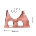thumbnail image 3 of Prevent Movement Cat&Dog Grooming Hammock for Nail Trim, Pet Grooming, Bathing - Secure Restraint Bag for Pet Care Store&Pet-Owning Family(1PC Pink), 3 of 4