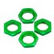 thumbnail image 5 of 4 piezas 7758 Tuercas hexagonales de aluminio de 17 mm para montaje de ruedas, estriadas y dentadas, para coche RC 1/5 Traxxas X-MAXX 77086-4 E-Revo 20 VXL, 5 of 5