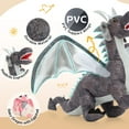 thumbnail image 6 of MaoGoLan 7 Pcs Dragon Plush 21.6'' Large Stuffed Mommy Dragon with 4 Babies and 2 Eggs, 6 of 9