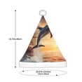thumbnail image 3 of Balery Sailing Dancing Dolphin Pattern Santa Hat Christmas Hat Funny Christmas Hat Christmas Knitted Beanie Hat For Men Women Adult, 3 of 6