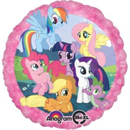 My Little Pony Bouquet Happy Birthday Party Favor 5CT Foil Balloon Bouquet 