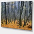 thumbnail image 2 of Bois Foncés en Forêt d'Automne - Art Moderne sur Toile, 2 of 4