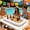 White, variant on Deeceymbur Inflatable Cooler Serving Tray for Pool Parties Outdoor Buffets Ice Bar Food Drink Holder Salad Bar Picnic Beach Summer Gathering Floating Ice Chilling Container