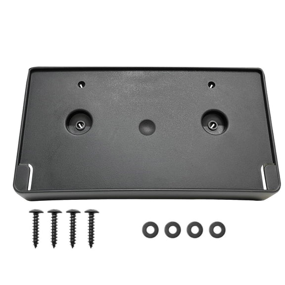JIAHAOO 1500 Front License Plate Bracket for years 2019-2024 Plastic Material Tested Replacement 68274215AE for Dodge Ram