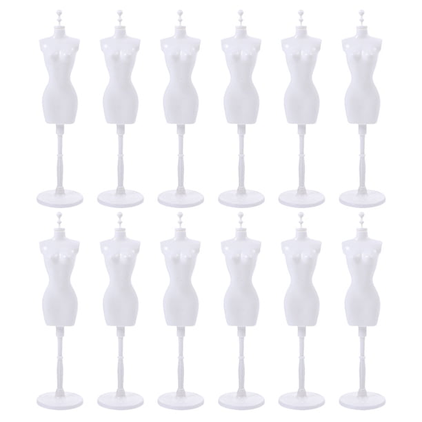 Pack De 5 Soportes Acrílicos Para Muñecas – Expositor Ajustable Para Figuras De 28 A 33 Cm