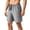 Gray, variant on Men's Training Shorts Activewear Gym Shorts Elastic Waist Drawstring Fitness Shorts,Navy 5XL