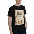 thumbnail image 2 of Bingfone Autumn In The Forest Men'S Loose Fit Short-Sleeve Pocket T-Shirt, 2 of 7