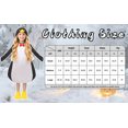 thumbnail image 3 of Kid's Penguin 3-Piece Matching Set Long Sleeve Jumpsuit Hat Foot Covers Funny Trick-or-Treat Dress Up Outfit, 3 of 9